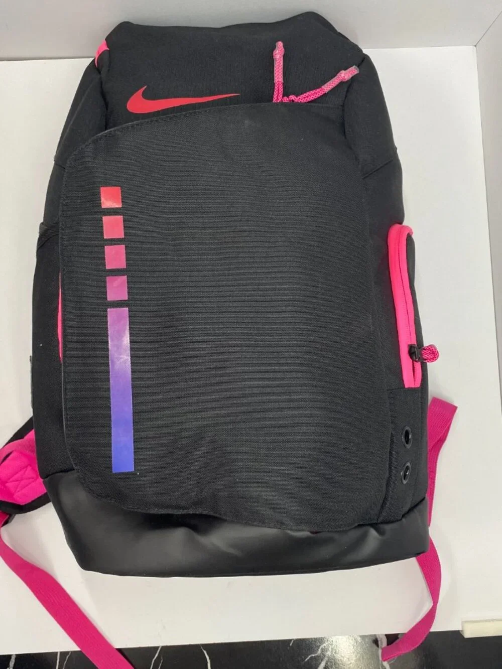 nike air cushion backpack Max Lacrosse  Sling It! Lacrosse High density polyester with coated bottom panel offers weather Nike Hoops Elite Max Air